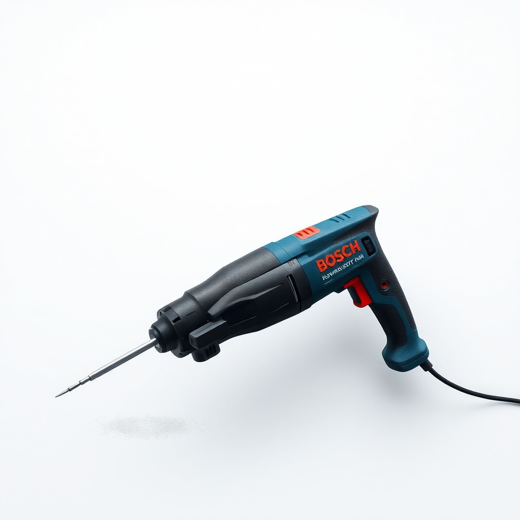 Bosch GBH 2-28 F'nin şalter kısmı açık