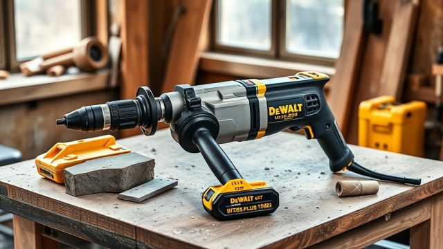 Dewalt Schrauber DCH293 Vurma Güçlü Delme Performansı